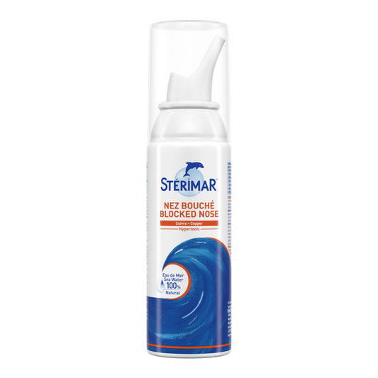 Sterimar Blocked Nose 100mL | Provides Fast Relief From Nasal Congestion Sterimar