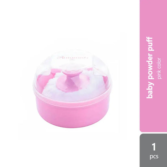 autumnz-baby-powder-puff-blue-pink product image 1