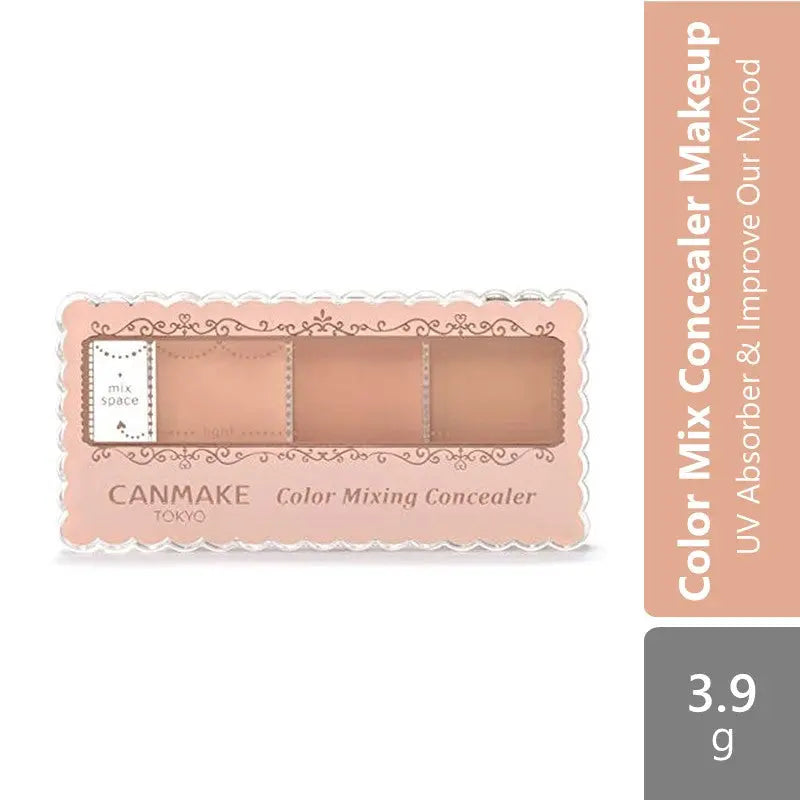 Canmake Color Mixing Concealer ( 01 Light Beige \ 02 Natural Beige \ 03 Orange Beige ) Canmake