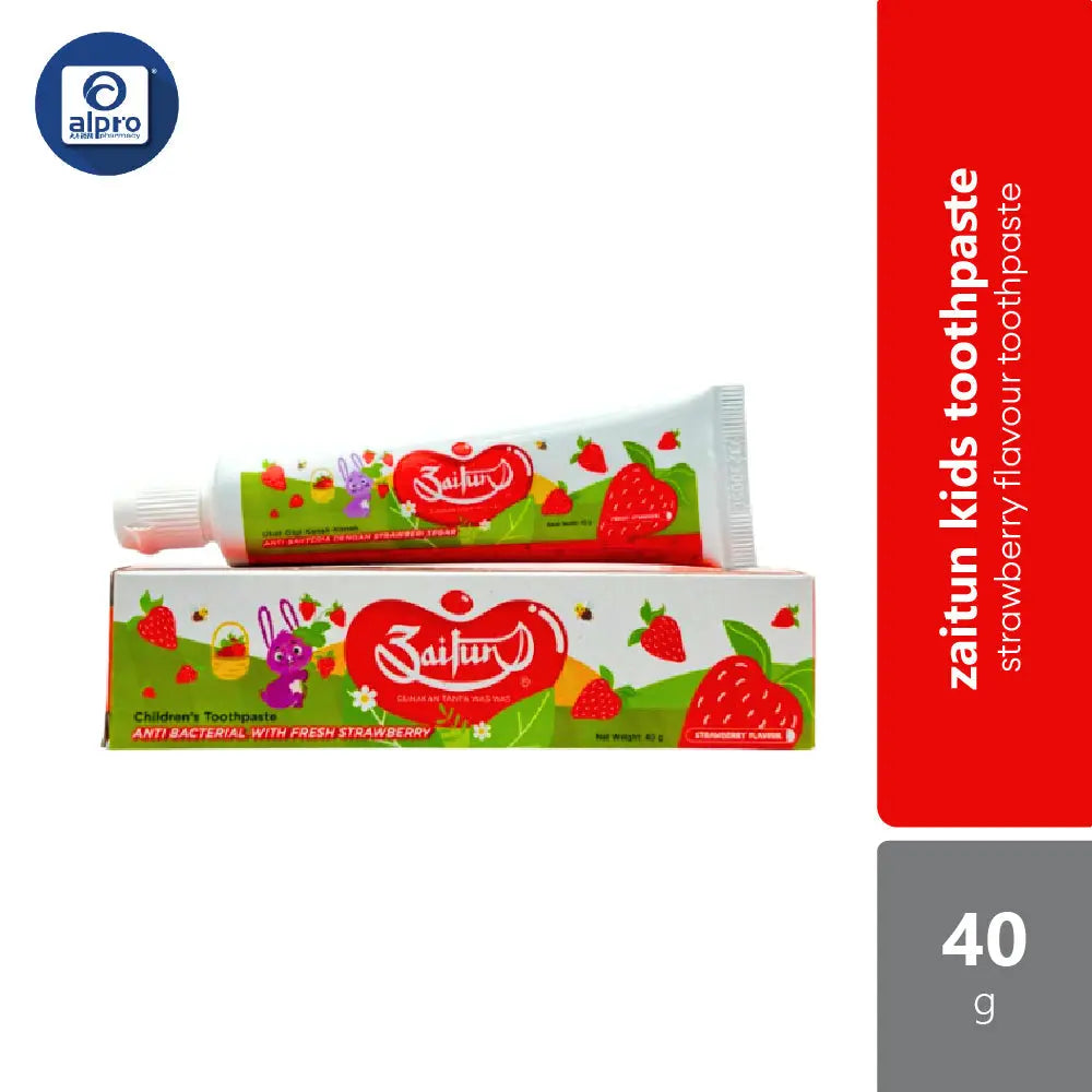 zaitun-strawberry-kids-toothpaste-40g-safe-to-be-swallow-for-kids