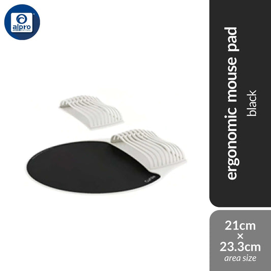 Curble Mouse Pad 1s (Grey/ Orange/ Navy/ Black) | Ergonomic Design Alpro Pharmacy