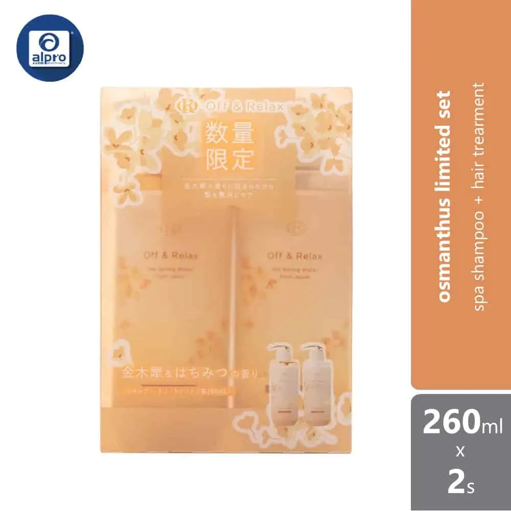 off-relax-osmanthus-limited-set-spa-shampoo-260ml-hair-treatment-260ml-for-scalp-and-hair