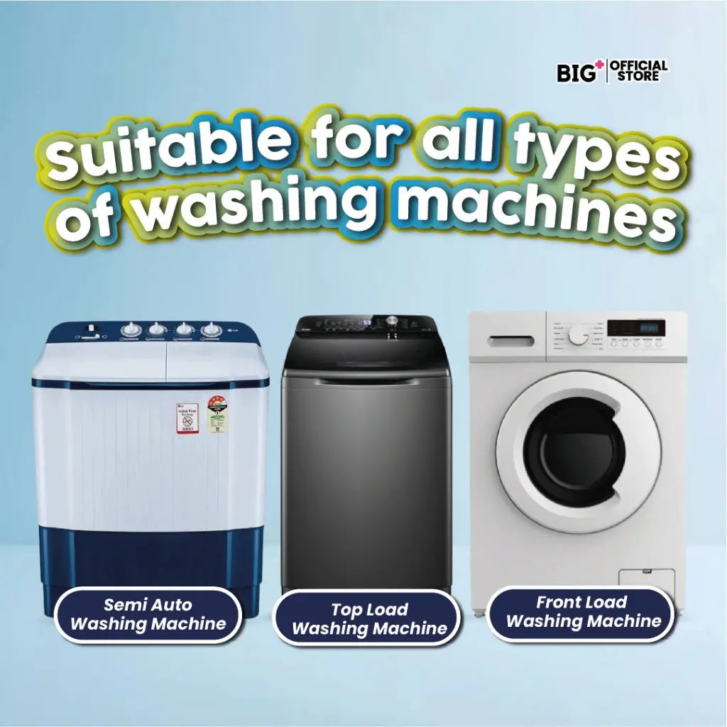 Big+ Active CleanMax Washer Cleaner 125g ×3s | Eliminate Odours & Compatible To All Washing Machines Big+
