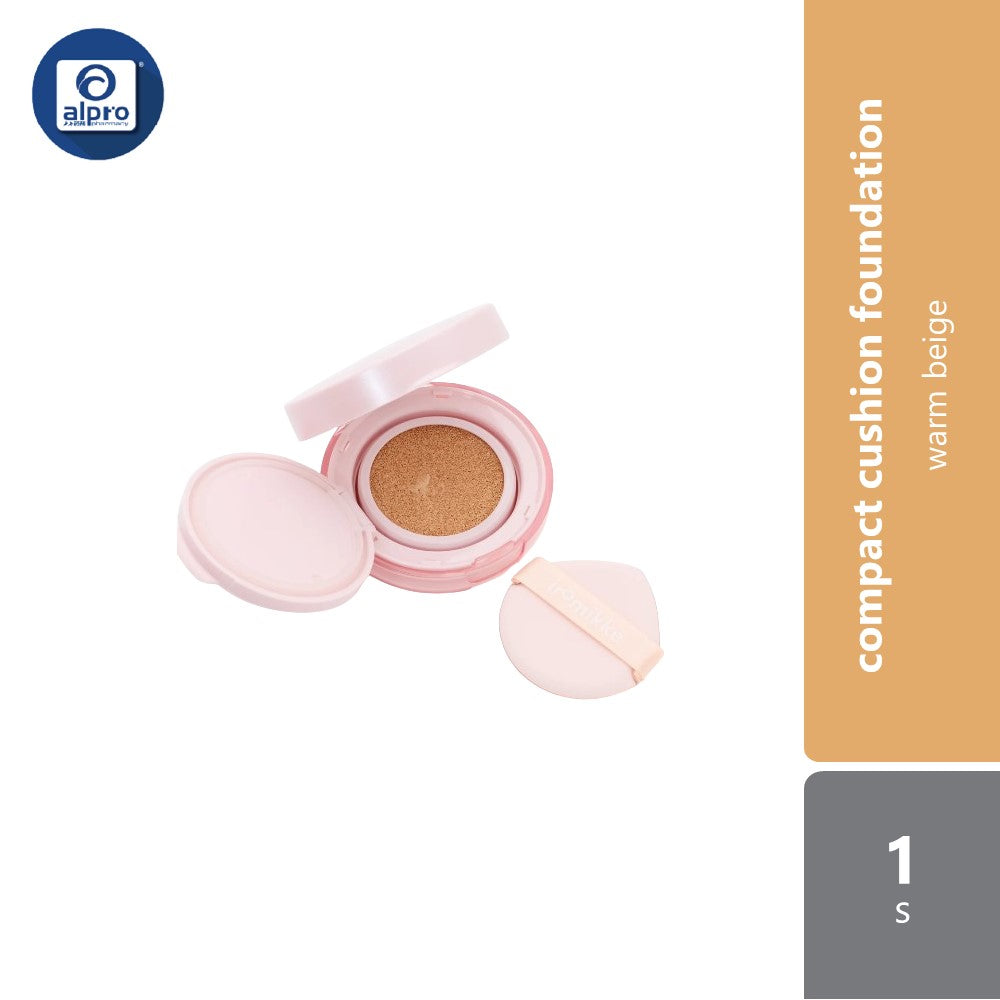 iromikke Compact Cushion Foundation 1s | (Porcelain/Pink Ocher/Warm Beige) iromikke