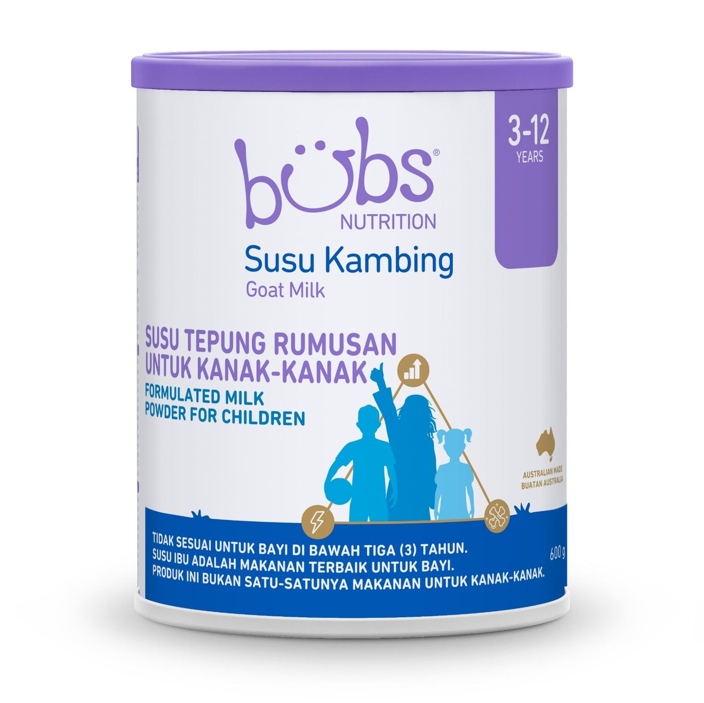 Bubs Adv Plus+ Goat Formula Stage 4 600g | Gentle Nutrition Bubs