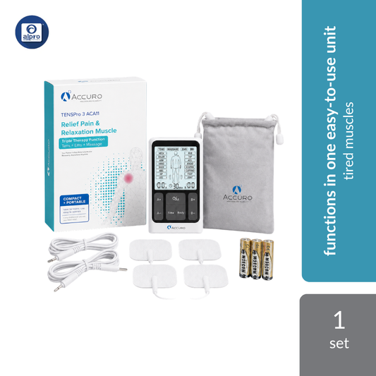 Accuro Tenspro Massage Therapy Device ACA11 1set Accuro