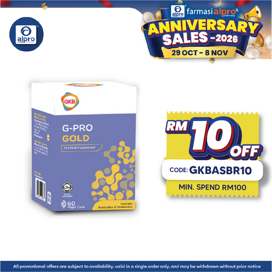 GKB G-Pro Gold Capsule 60s