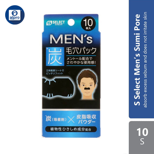 Sugi S Select Men’s Sumi Pore Pack | Blackheads Removal