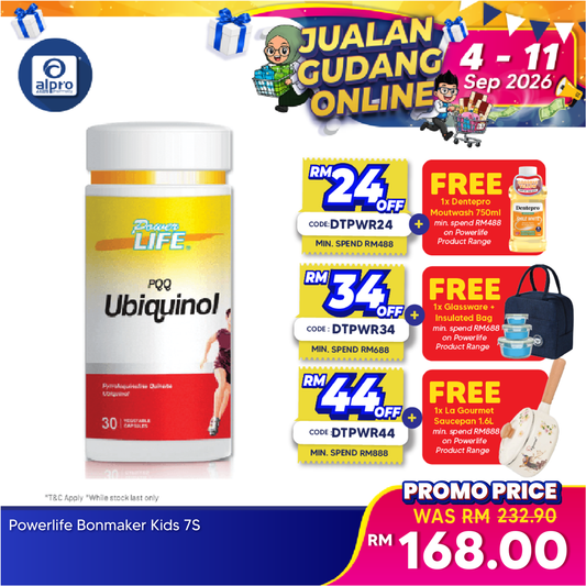 Powerlife PQQ Ubiquinol 30s Kinohimitsu