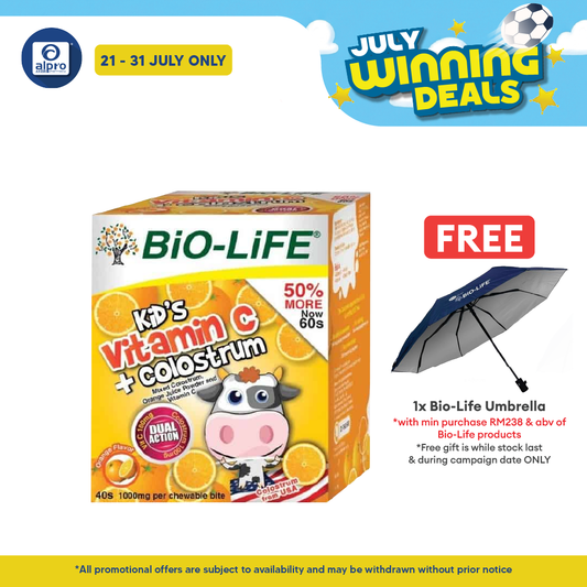 Bio-life Kids Colostrum Vit C 40s + 20s Bio-life