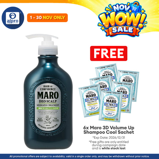 Maro Deo Scalp Medicated Treatment 480ml