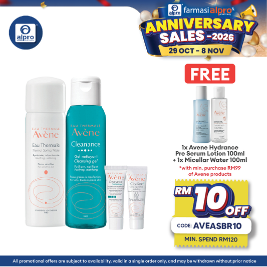 Avene Cleanance Acne Control Start Kit | Soothes Irritation