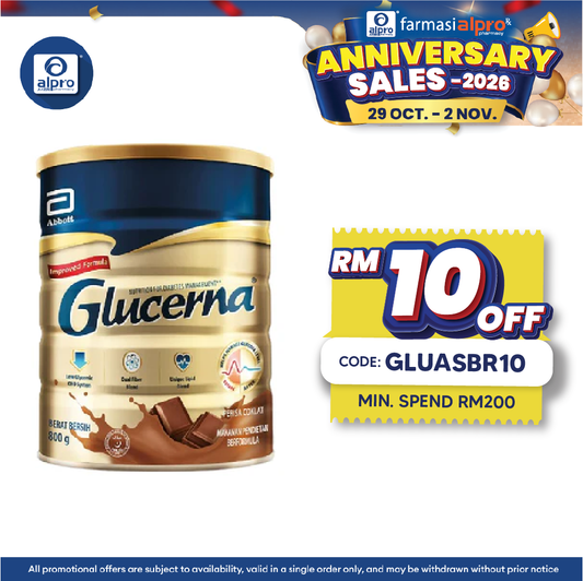 Abbott Glucerna Gold Chocolate 800g | Diabetes Formula