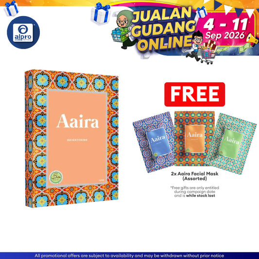 Aaira Brightening Facial Mask 4s | Rejuvenate and Glowing Skin Kobayashi