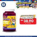 Gummykids M-Vites Gummy Active 60s | For Growth & Development