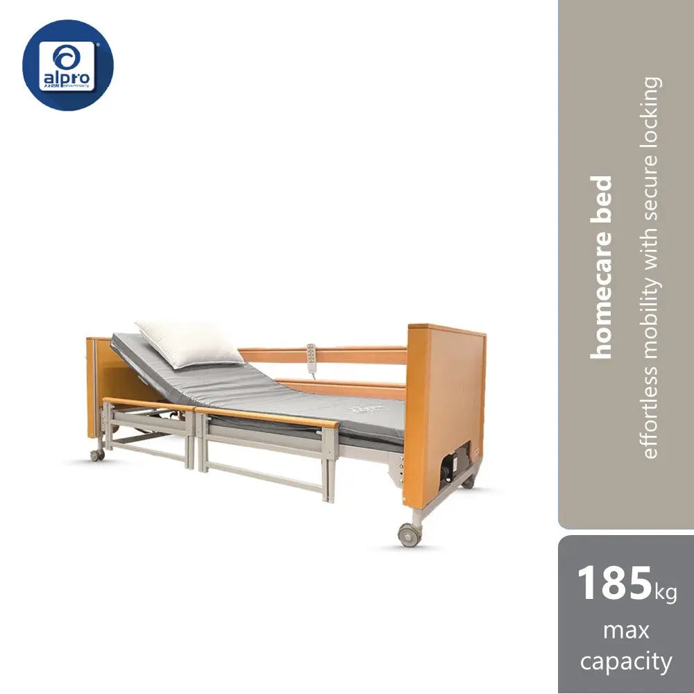 Moven Care+ 200 Homecare Bed (Bundle with Siderails) Moven