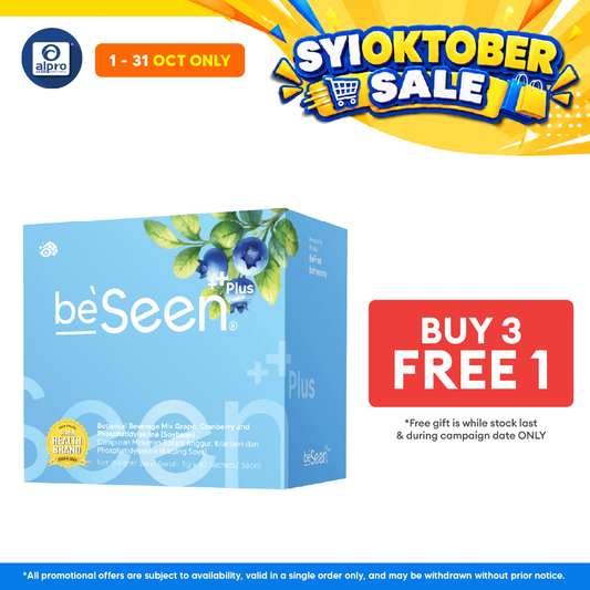 Beseen Plus Improved Eye-Brain Booster 5gx30s | Dual Action