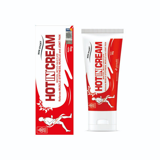 Hotin Cream Topical Counterirritant 60g | Helps Relieve Muscle Stiffness & Joint Pain HOTIN