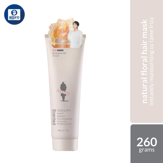 Adolph Essential Oil Scented Hair Mask 260g | Instantly Moisturising To Tame Frizz Adolph