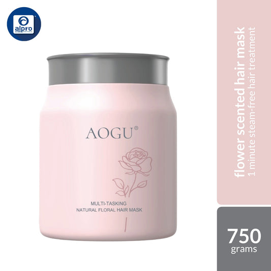 Aogu Flower Scented Hair Mask 260g | 1 Minute Steam-Free Hair Treatment Aogu