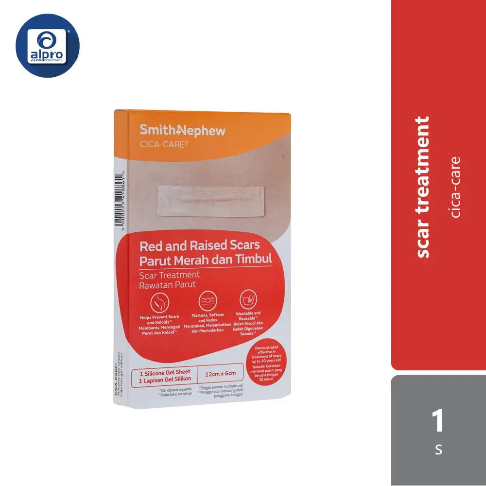 S&N Cica Care Gel 12x6cm 1s Alpro Pharmacy