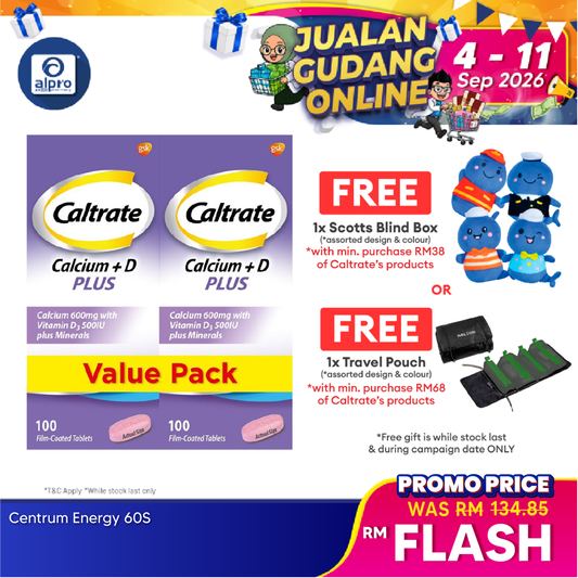 Caltrate 600 Plus 2x100s | Bone Health Formation Caltrate