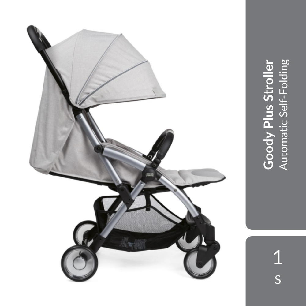 Chicco Goody Plus Stroller 1s | Automatic Self-Folding & Lightweight Design Chicco