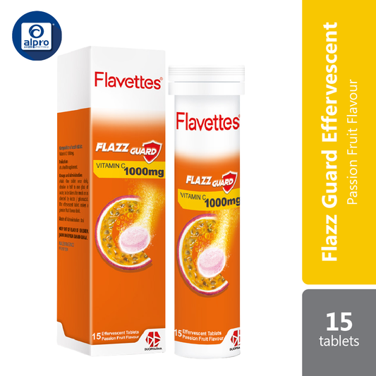Flavettes Flazz Guard Effervescent (Passion Fruit) 15s | For Adult Flavettes