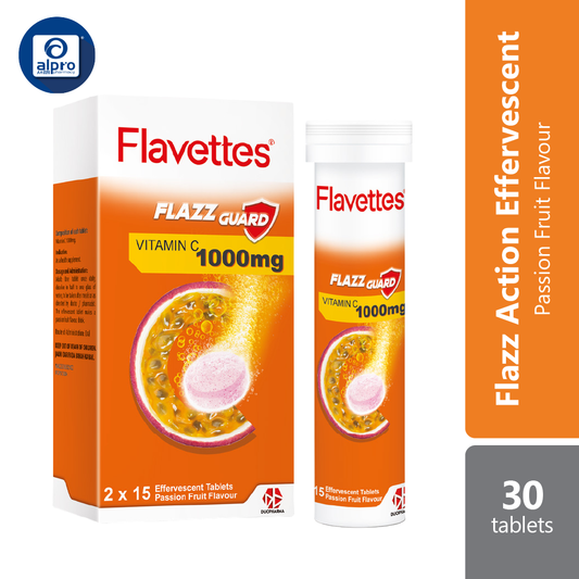 Flavettes Flazz Guard Effervescent (Passion Fruit) 30s | For Adult Flavettes
