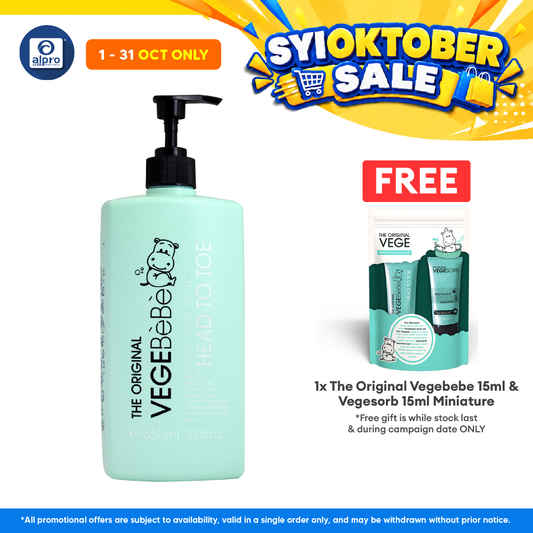 The Original Vegebebe Head To Toe 650ml | Baby Shower