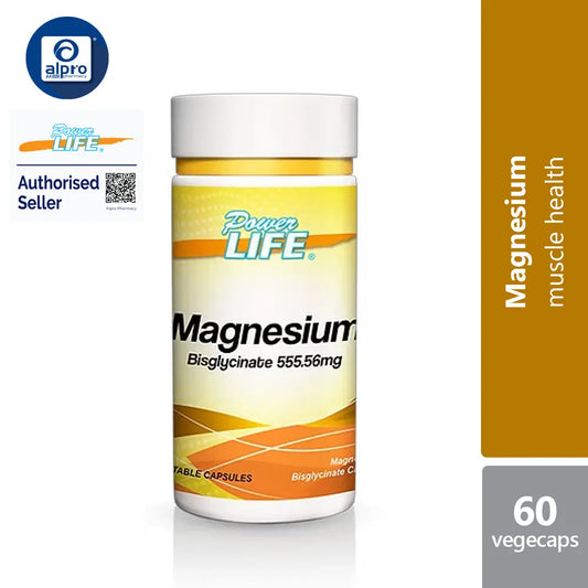 Powerlife Magnesium 555.56mg 60s Powerlife