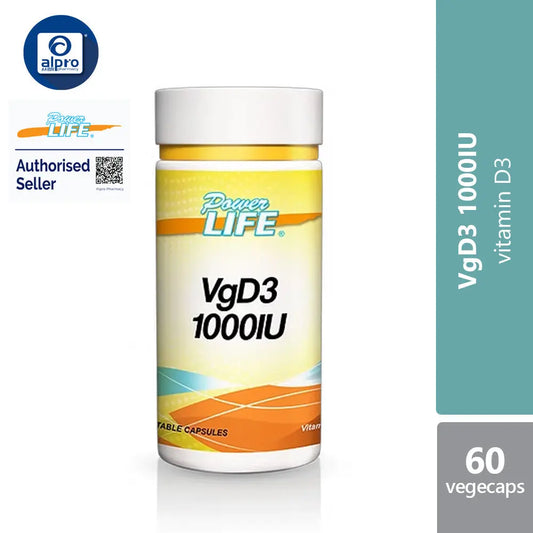 Powerlife Vitamin D3 (VgD3) 1000IU 60s Powerlife