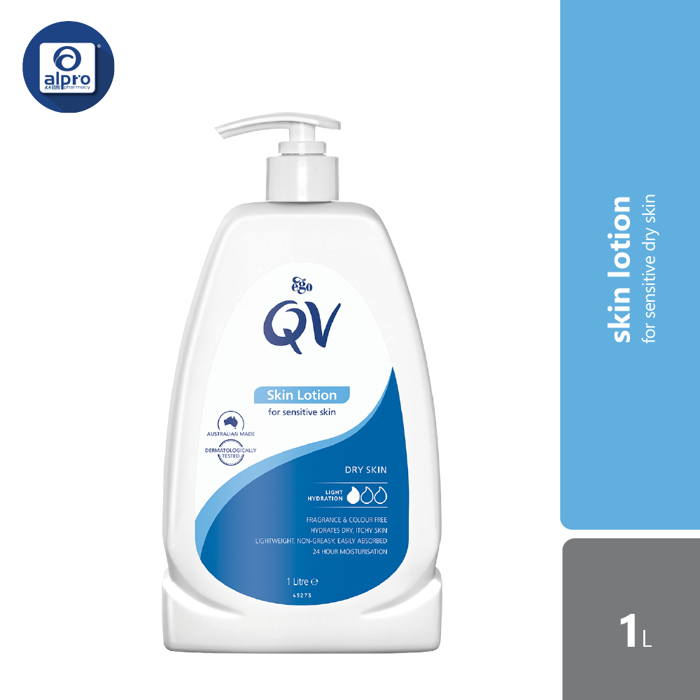 Ego QV Skin Lotion 1l | For Sensitive Skin Type QV