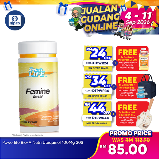 Powerlife Femine Sential 60s | For Women General Health Kinohimitsu