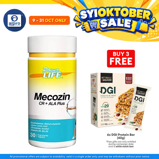 Powerlife Mecozin CR + ALA Plus 30s | Everyday Wellness
