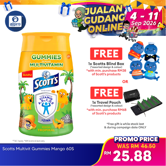 Scotts Multivitamin Gummies Tropical 60s | Kids Health Scotts
