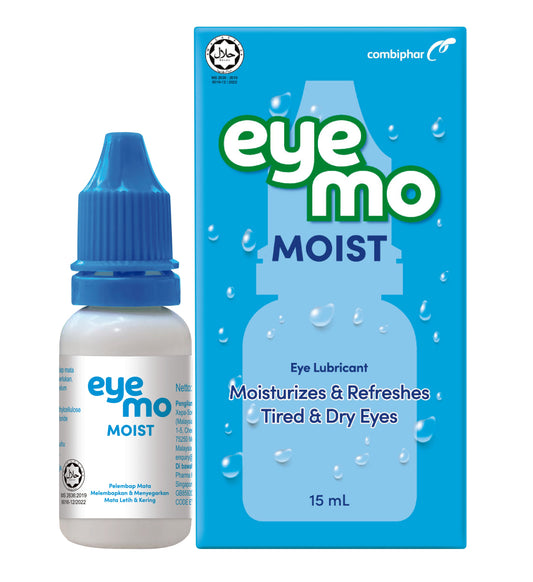 Eye Mo Moist 15mL | Helps Refresh Dry & Tired Eyes Eye Mo