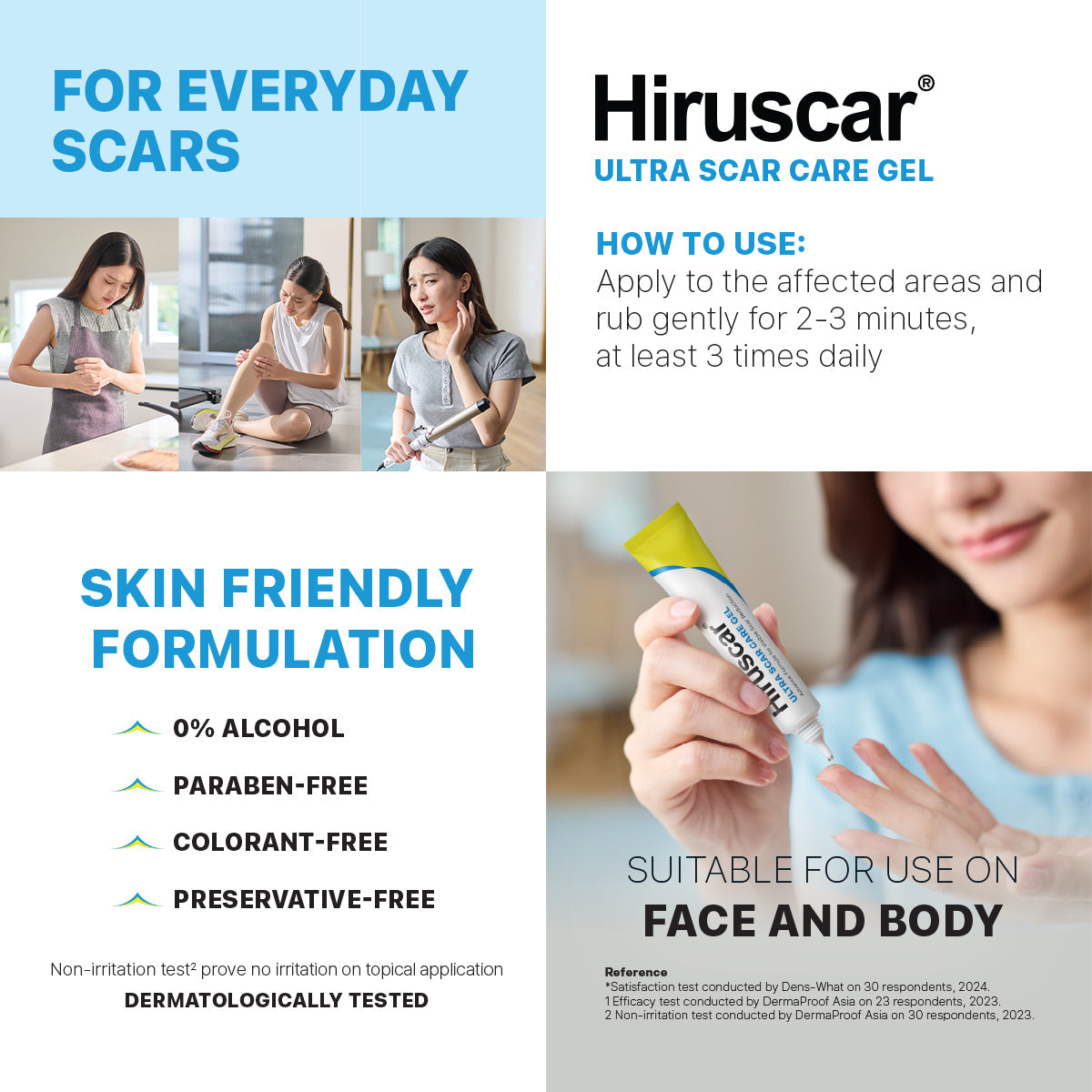 Hiruscar Ultra Scar Care Gel 5g | Reduces Scar Visibility in 4 Weeks Hiruscar