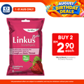 Linkus Nova Strawberry Lozenges 6S | Relief Cough & Sore Throat