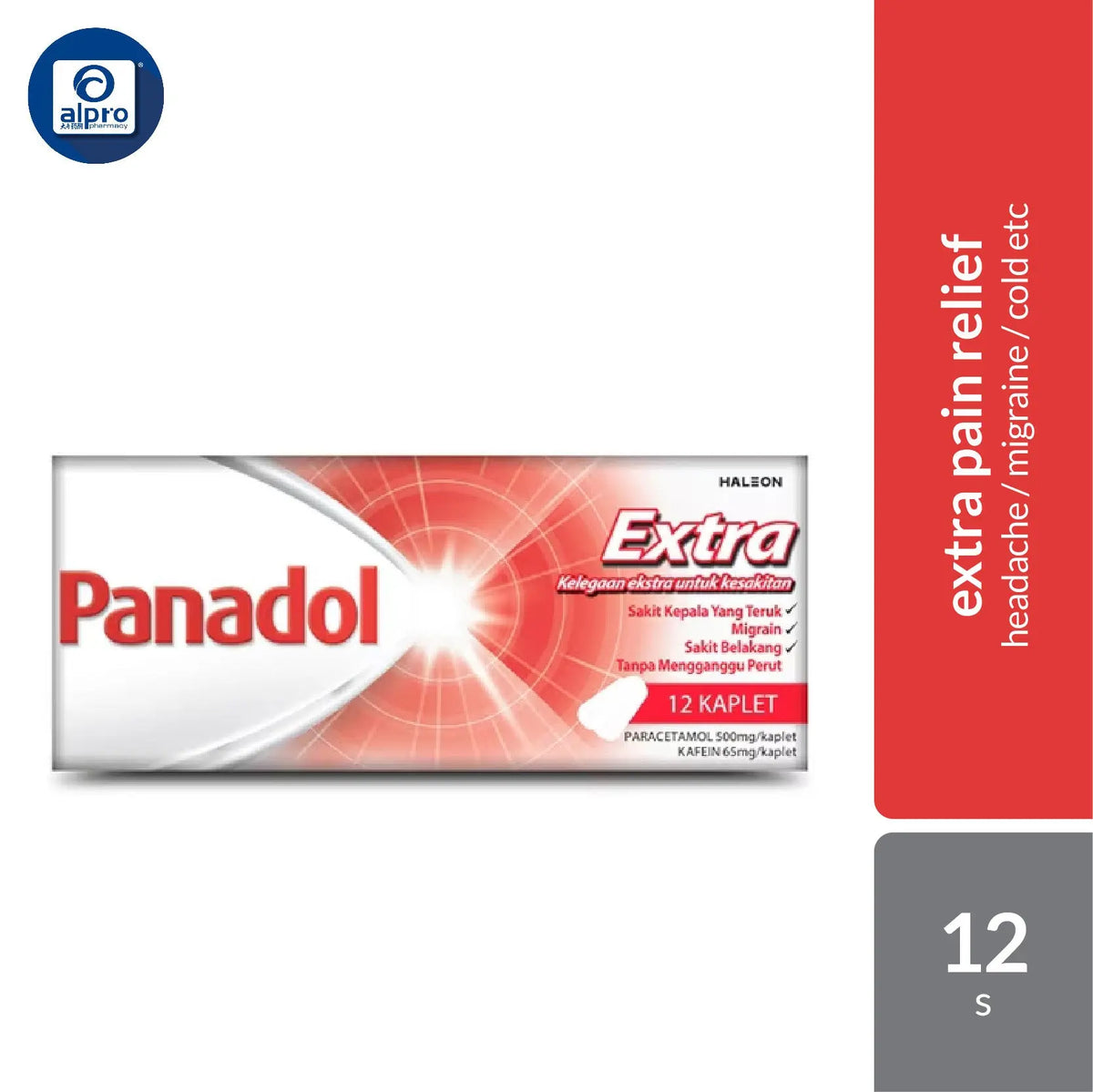 Panadol Extra 2x6s | Relief Painful Disorders Panadol