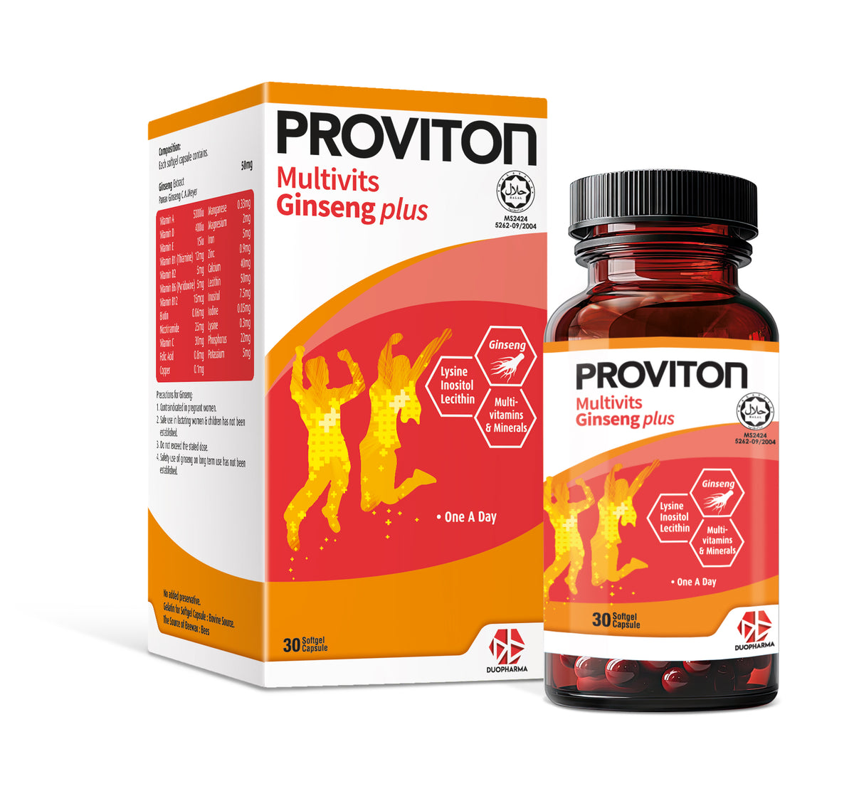 Proviton Multivitamins 30s | Daily Multivitamin & Ginseng Supplement