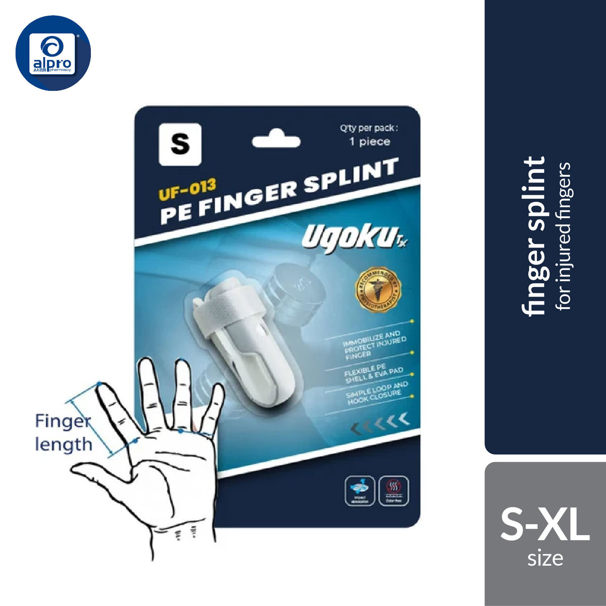 Ugoku Finger Splint | Finger Injury Recovery