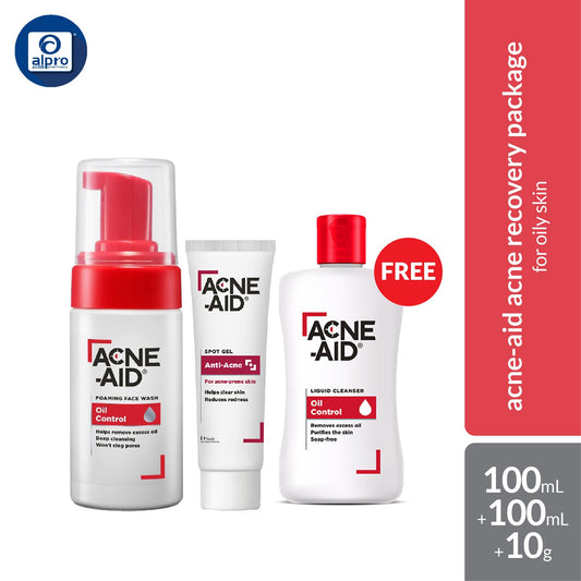 Acne-Aid Acne Recovery Package | Oil Skin Acne-Aid