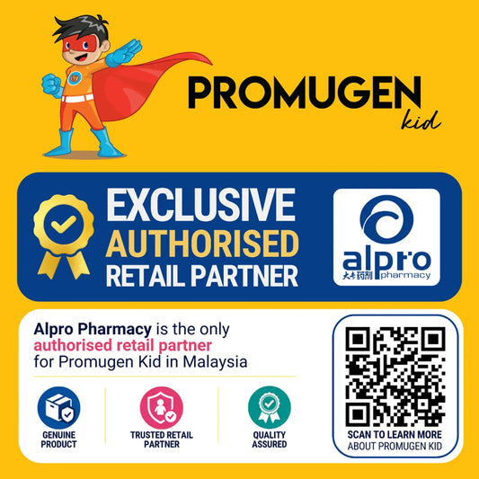 Promugen Kid 2g 30s | With Probiotics & Soy Powder with Tiger Milk Mushroom Promugen