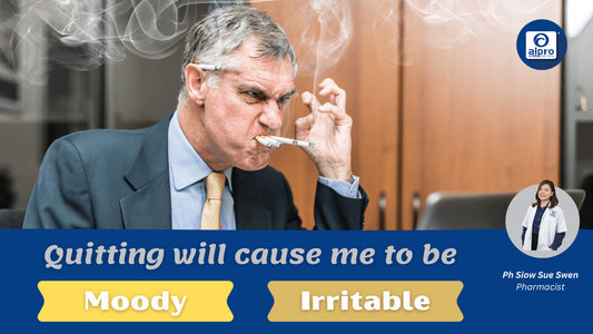 Featured image for Quitting will cause me to be moody and irritable