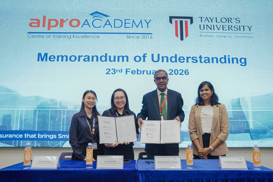 Memorandum of Understanding Signing Ceremony: Alpro Pharmacy x Taylor's University Alpro Alliance Sdn. Bhd