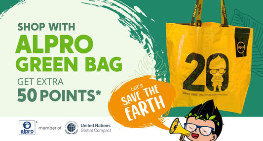 Featured image for Brand New Alpro Green Bag Awaits You