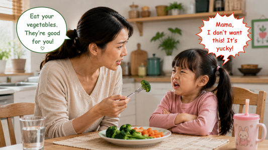 "Mama, I don't want this! It's yucky!" Alpro Alliance Sdn. Bhd.
