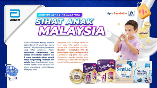 Featured image for Lebih Banyak Formula Susu Subsidi! Program "Sihat Anak Malaysia" oleh Alpro Foundation di Alpro Pharmacy