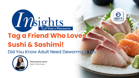 Tag a Friend Who Loves Sushi &amp; Sashimi! 🍣 The Real Reason Adults Need Deworming Too Alpro Alliance Sdn. Bhd.